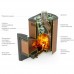 Печь для бани стальная Термофор (TMF) Гейзер 2014 Inox ДН ЗК ТО антрацит
