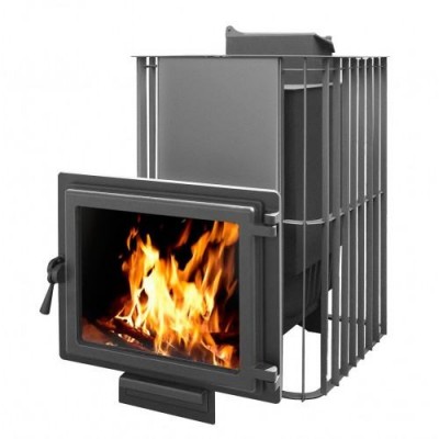 Печь для бани чугунная Этна Шторм 24 Панорама