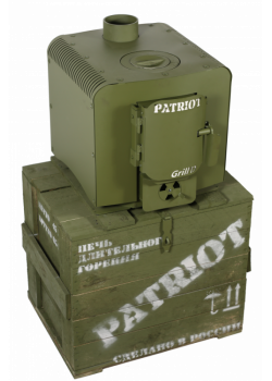 Отопительная печь Grill'D PATRIOT PARTIZAN oliva 200