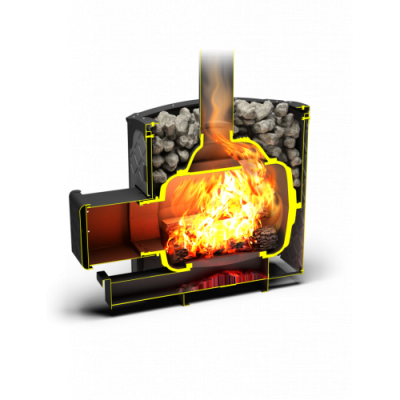 Печь для бани чугунная Теплодар Былина 18Ч-