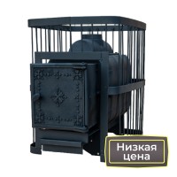 Печь банная ComfortProm ЧУГУН, для парной до 20 кубов, чугунная дверь