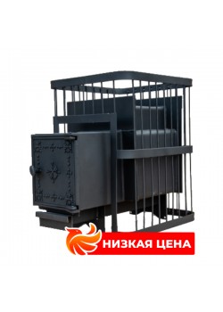 Печь банная ComfortProm СТАЛЬ 8 мм, для парной до 20 кубов, чугунная дверь 