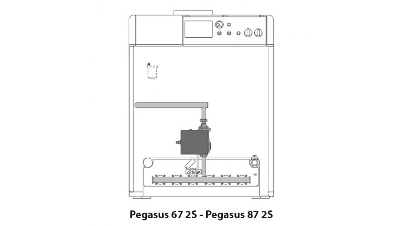 Газовый котёл Ferroli Pegasus 67 2S