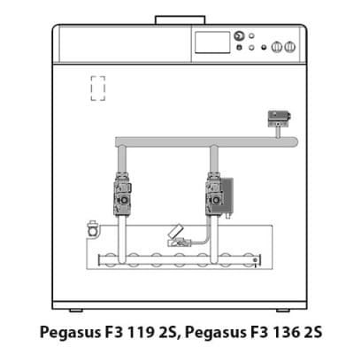 Газовый котёл Ferroli Pegasus F3 N 136 2S