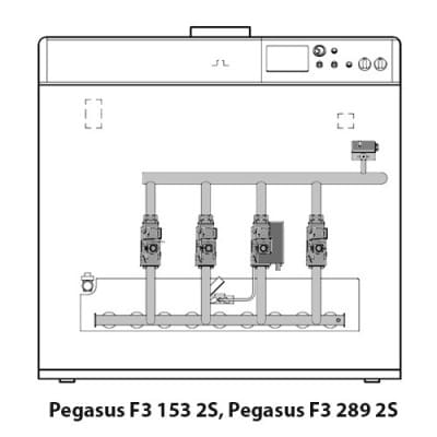Газовый котёл Ferroli Pegasus F3 N 187 2S