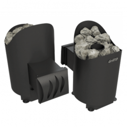 Печь для бани стальная Grill'D Aurora mini Long black