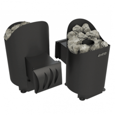 Печь для бани стальная Grill'D Aurora mini Long black