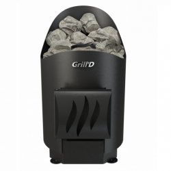 Печь для бани стальная Grill'D Aurora Mini Short black