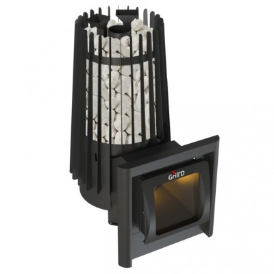 Печь для бани стальная Grill'D Cometa 180 Vega Long Window Max