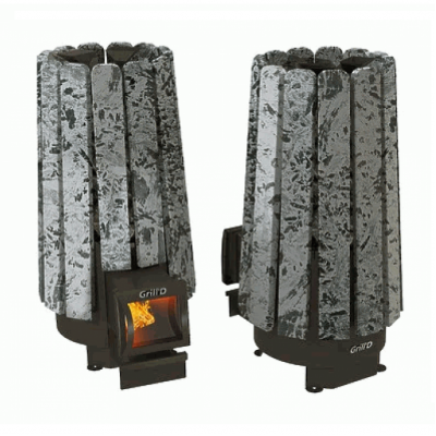 Печь для бани стальная Grill'D Cometa 180 Vega Stone