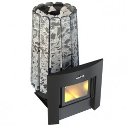 Печь для бани стальная Grill'D Cometa 180 Vega Window Stone