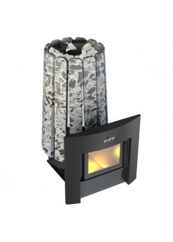 Печь для бани стальная Grill'D Cometa 180 Vega Window Stone