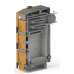 Пеллетный котел GTM Pellet Master 100 кВт с горелкой UNI-MAX (автоматическая многоступенчатая очистка) бункер 1000 кг