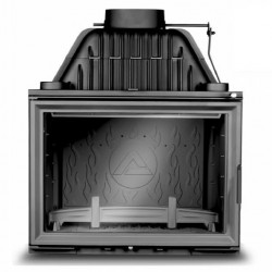 Чугунная каминная топка KawMet W17 DECOR 16кВт