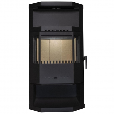 Стальная печь-камин Мета-Бел Ангара 9 Аква