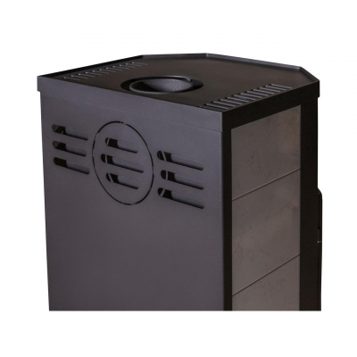 Стальная печь-камин Мета-Бел Ангара 9 Аква