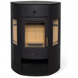 Стальная печь-камин Мета-Бел Енисей 2