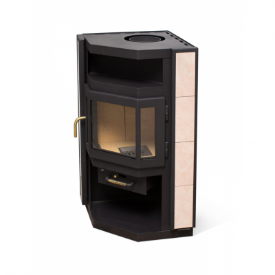 Стальная печь-камин Мета-Бел Нева