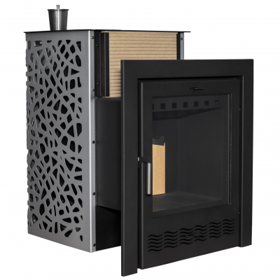 Печь для бани стальная Мета-Бел ПБМ 16 ЗК ULTRA