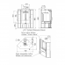 Стальная печь-камин Мета-Бел Ритм L+