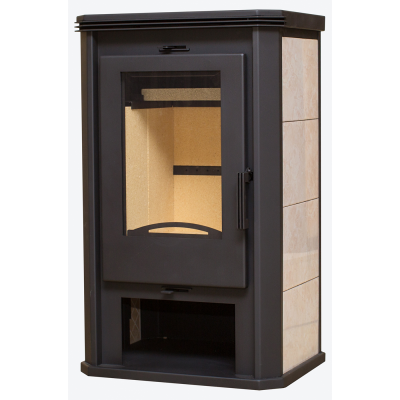 Стальная печь-камин Мета-Бел Ритм