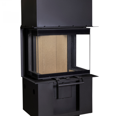 Стальная каминная топка Мета-Бел СЕЛЕНА Т