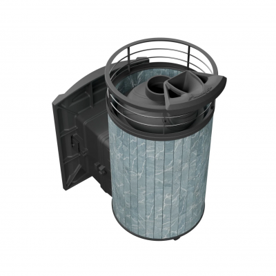 Печь для бани чугунная ProMetall Атмосфера L Талькохлорит ламель+сетка