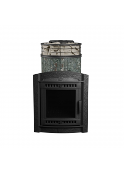 Печь для бани чугунная ProMetall Атмосфера L Жадеит ламель+сетка