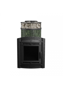 Печь для бани чугунная ProMetall Атмосфера L Змеевик ламель+сетка