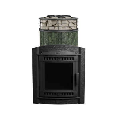 Печь для бани чугунная ProMetall Атмосфера L Змеевик ламель+сетка