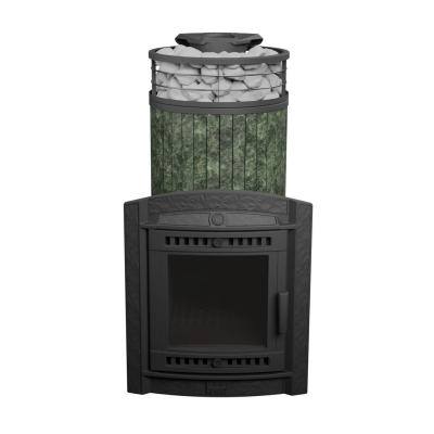 Печь для бани чугунная ProMetall Атмосфера XL Змеевик ламель+сетка