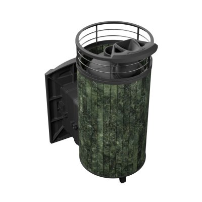 Печь для бани чугунная ProMetall Атмосфера XL Змеевик ламель+сетка