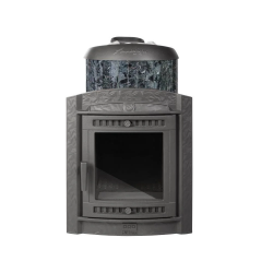 Печь для бани чугунная ProMetall Атмосфера L в ламелях Пироксенит