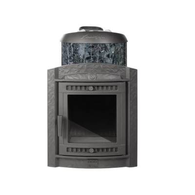 Печь для бани чугунная ProMetall Атмосфера L в ламелях Пироксенит