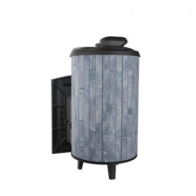 Печь для бани чугунная ProMetall Атмосфера L в ламелях Талькохлорит