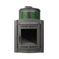 Печь для бани чугунная ProMetall Атмосфера L в ламелях Верде Гватемала