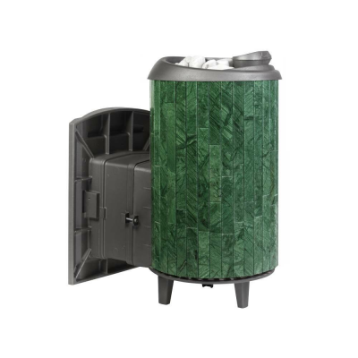 Печь для бани чугунная ProMetall Атмосфера L в ламелях Верде Гватемала