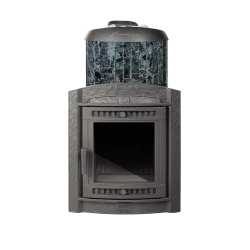 Печь для бани чугунная ProMetall Атмосфера XL в ламелях Пироксенит