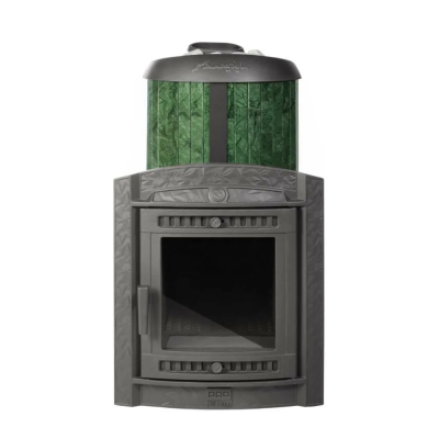 Печь для бани чугунная ProMetall Атмосфера XL в ламелях Верде Гватемала