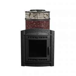 Печь для бани чугунная ProMetall Атмосфера L Россо Леванто ламель+сетка с тоннелем