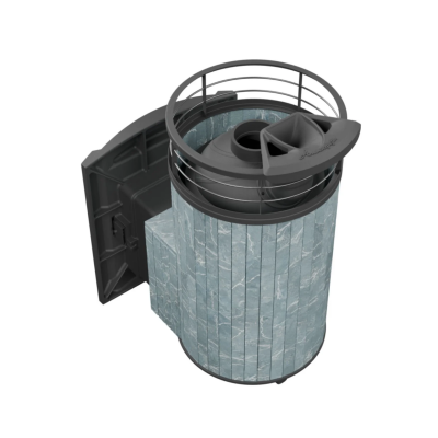 Печь для бани чугунная ProMetall Атмосфера L Талькохлорит ламель+сетка с тоннелем