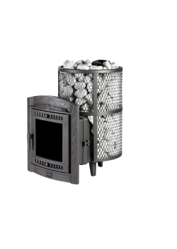 Печь для бани чугунная ProMetall Атмосфера L сетка нержавейка