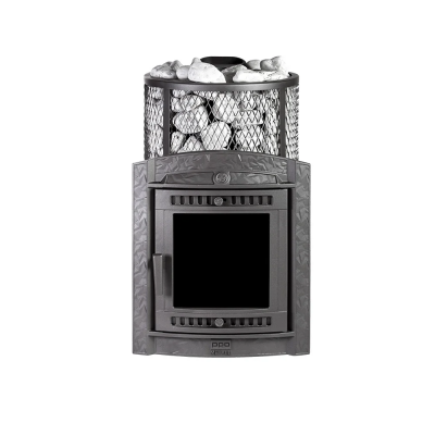 Печь для бани чугунная ProMetall Атмосфера L сетка нержавейка