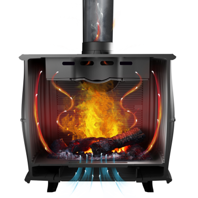 Печь-камин ProMetall Маэстро II