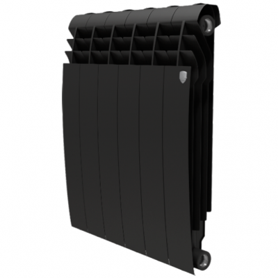 Биметаллический радиатор отопления Royal Thermo Biliner Noir Alum 500