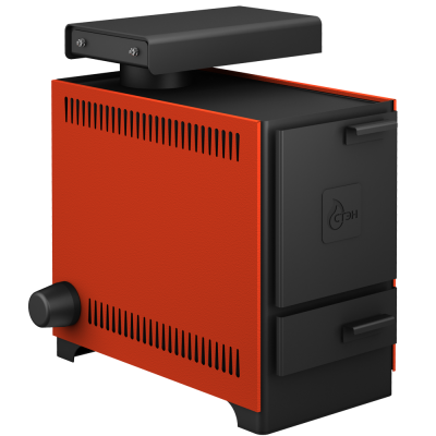 Твердотопливный котел СТЭН mini 11 терракот