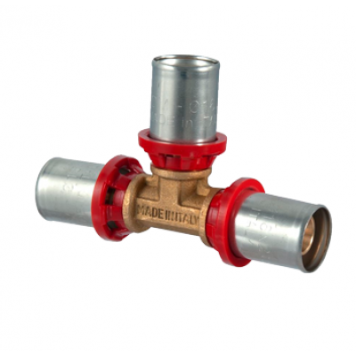 Тройник TDM Brass ВПр – 20×2.0 – 16×2.0 – 20×2.0 арт. 1645201620