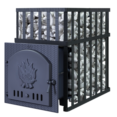 Печь для бани Технолит GFS ЗК 40 в сетке
