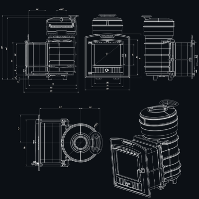Печь для бани Технолит Искандер ЗК 16 (П2)