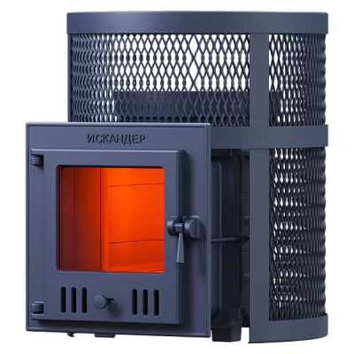 Печь для бани Технолит Искандер 18 (М) в сетке